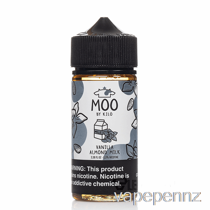 Vanilla Almond Milk - MOO E-Liquids - 100mL 3mg VAPE NZ